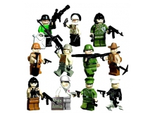 3 Figures Small Army - mix