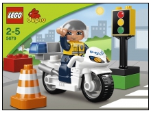 Polismotorcykel (Duplo)