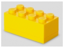 Förvaringslåda Mini, 8 prickar - Gul