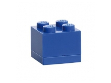 Förvaringslåda Mini, 4 prickar - Blå