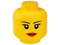 Legohuvud förvaring: Flicka - Liten