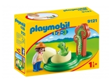 Flicka med Dinosaurieägg