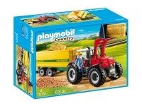 Traktor med släp