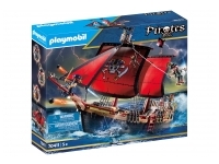Piratskepp med dödskallar