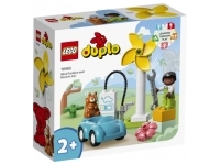 Vindkraftverk och Elbil (Duplo)