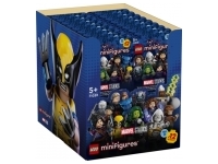 Minifigurer: Marvel, Serie 2 - Sealed Box med 36 Frpackningar