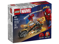 Spider Man mot Ghost Rider på Motorcykel